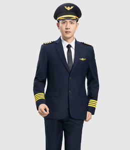 Uniforme de Piloto de Aerolínea Personalizado a Precio de Fábrica, Traje de Capitán para Hombres y Mujeres, Conjunto de Uniforme de Piloto - Product Image 2