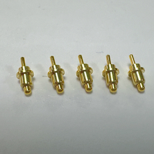 Rongguang pogopin Brass Mùa Xuân Kim nối cho điện tử Vaporizer tùy chỉnh Sạc kim OEM tùy biến | Made Trung Quốc - Product Image 2
