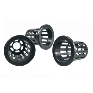 45#55 Soilless Culture Greenhouse Net Pot Vegetable Planting Plastic Black Hydroponic <b>Baskets</b> - Product Image 3
