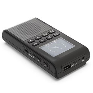 Mini Radio Reloj Despertador DAB/ FM de Bolsillo, Radio Digital, Pantalla Digital, USB, Mini Radio Portátil DAB/FM - Product Image 2