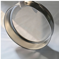 Tamis d'essai en acier inoxydable conforme aux normes ASTM ISO pour les tests de laboratoire sur les sols, les poudres et les grains