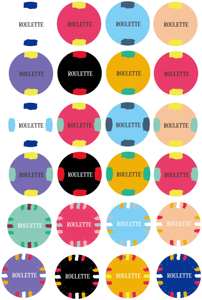 Fichas de Póker de Arcilla de <span class=keywords><strong>Ruleta</strong></span> de 9.5G 11.5G con Diseño Personalizado, Calidad de Casino, Hechas a Medida con Tu Diseño o Logotipo - Product Image 6