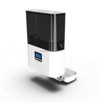 Distributeur automatique de nourriture pour animaux de compagnie 6L en plastique, charge à distance, intelligent, application, programmation quantitative, durable, chat, chien, WIFI, machine intelligente, double alimentation