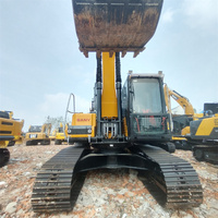 Excavatrice sur chenilles SANY Sy215c haute performance, 21 tonnes, matériel de construction, excavatrices d'occasion à vendre