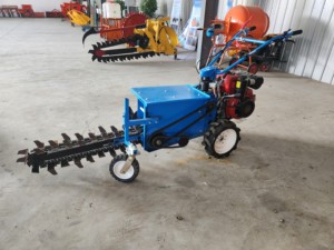 Factory Inventory Hydraulic Portable Hand <strong>Trencher</strong> <strong>Digger</strong> Mini Chain <strong>Handheld</strong> <strong>Trencher</strong> <strong>Machine</strong> for Farm - Product Image 3