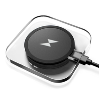 Chargeur sans fil magnétique de type C de haute qualité, 15 W, en alliage d'aluminium et matériau PC ignifuge, port DC, écologique, charge rapide