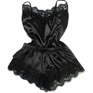 ชุดนอนเซ็กซี่ผ้าซาตินสำหรับผู้หญิงเอเชียสุดฮอต - Product Image 4