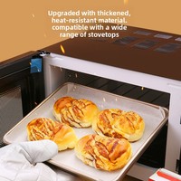 Papier sulfurisé absorbant l'huile pour four et friteuse à air, qualité alimentaire, recyclable, en rouleau, pour viande rôtie, pains et tartes aux œufs