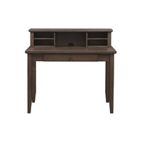 Bureau rectangulaire long moderne en bois massif de style mi-siècle avec tiroir de rangement, mobile, pour usage commercial, bureau à domicile, salle d'étude, entrée, sans assemblage