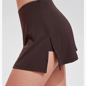 2 in 1テニスゴルフドレススポーツウェア女性新セクシースポーツフィットネススカートショーツ付き - Product Image 1