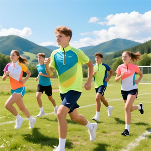 Vêtements d'équipe pour enfants personnalisés de qualité supérieure, coton lourd, OEM/ODM pris en charge, usine d'origine, gestion de la chaîne d'approvisionnement en Chine, solution unique - Product Image 2