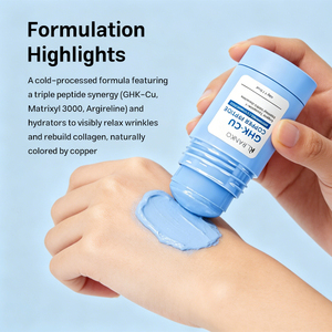 <span class=keywords><strong>Masque</strong></span> en argile professionnel OEM GHK-Cu au peptide de cuivre bleu, anti-rides, raffermissant, pour peaux matures, produits de beauté - Product Image 6