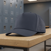 Gorra de Béisbol Unisex Ajustable de 6 Paneles, Color Sólido, Malla Transpirable, Deportiva, Bordada, para Deportes al Aire Libre, Primavera/Verano