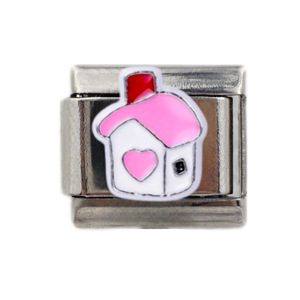 Vente chaude bricolage Module italien <span class=keywords><strong>Bracelet</strong></span> en acier inoxydable transfrontalier élastique amour parapluie italie breloques de mode - Product Image 4