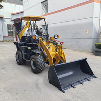 Chargeurs multifonctionnels à quatre roues motrices et double embout, ventes à l'exportation de chargeurs-pelleteuses haute performance