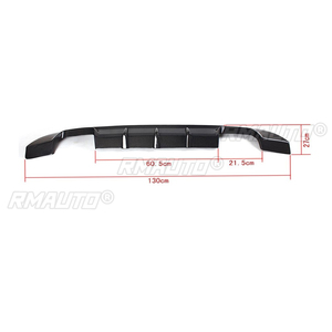 Difusor de Parachoques Trasero de Fibra de Carbono para BMW Serie 3 E92 E93 M Sport Coupé Convertible 07-13 335i - Product Image 6