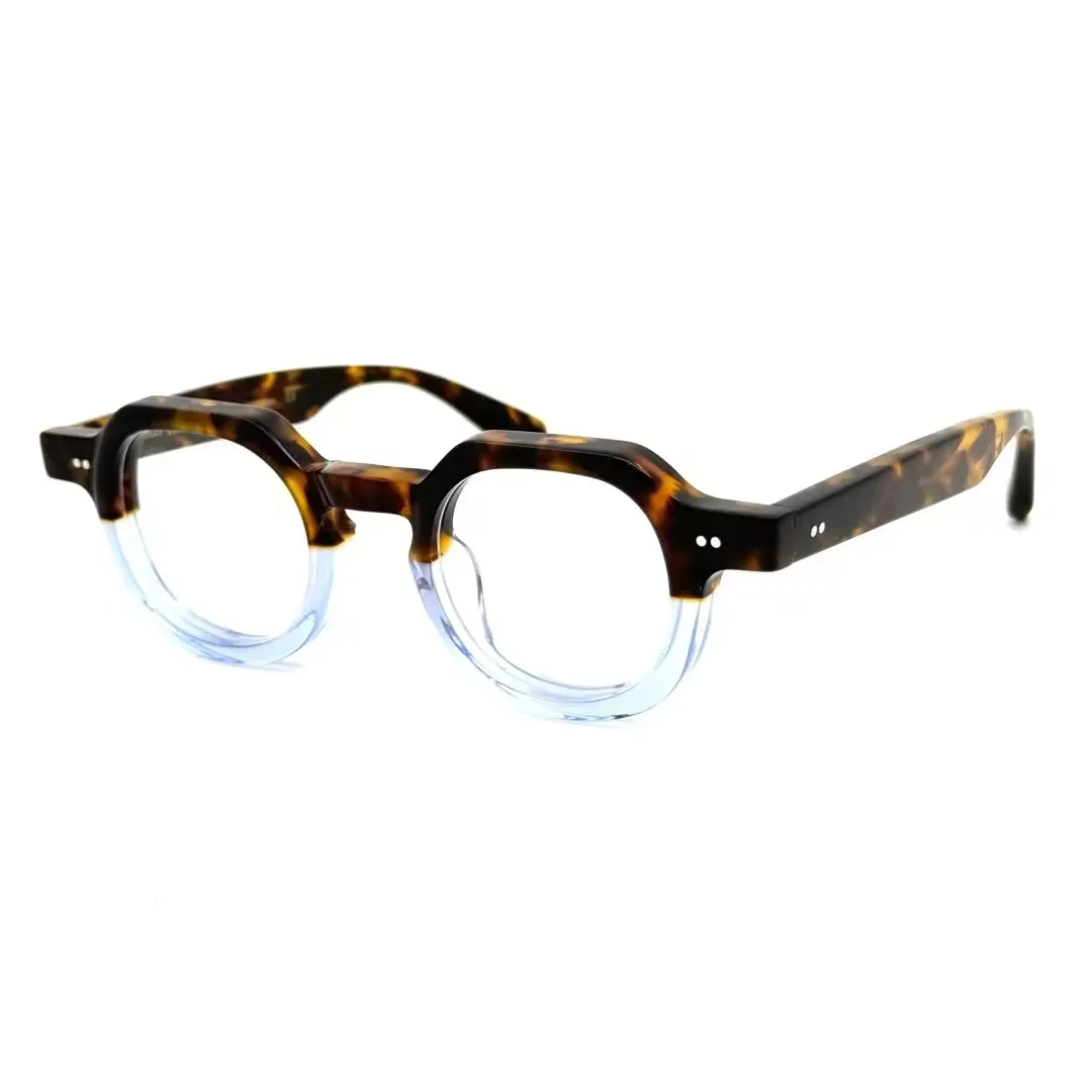 ヨーロッパとアメリカのアセテートグラス眼鏡テンプルアセテートアイウェア高品質フレーム