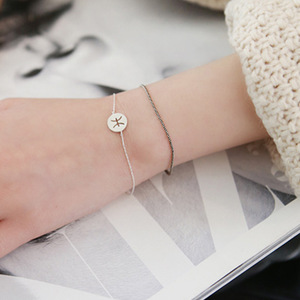 ราศีเมษราศีพฤษภราศีเมถุนมะเร็งราศีสิงห์ราศีกันย์ราศีตุลย์ราศีพิจิกราศีมังกรราศีมังกรราศีกุมภ์ราศี S925สร้อยข้อมือเงิน - Product Image 6