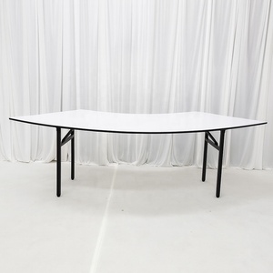 Smart Series Serpentine <b>Table</b> Modular <b>Folding</b> Dining for Wedding Hotel Catering Factory Supply SERP 300 Serpentine Banquet T - Product Image 1