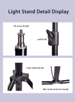 Harga pabrik kualitas terbaik LED 10 inci lampu cincin dengan 170CM penyangga Tripod untuk Tiktok Live / Make up/Fotografi/Video