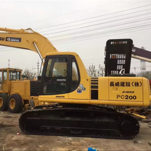 Excavadora Usada de 20 Toneladas Komatsu PC200-6 PC200-7 PC200-8 en Venta, Excavadora de Segunda Mano con Buen Precio - Product Image 1