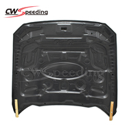 Capot moteur en fibre de carbone de style CWS-XP pour kit carrosserie FORD MUSTANG 2015-2017