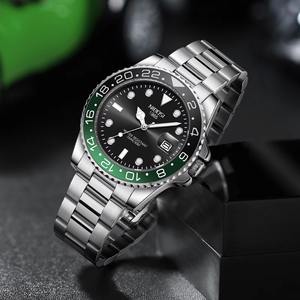 Drioshipping Montres à quartz pour hommes Montre-bracelet à bracelet en acier inoxydable de haute qualité et design moderne - Product Image 1