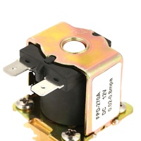 Vanne solénoïde électrique en laiton normalement fermée G3/4 DC12V 24V AC 110V 220V pour l'eau, vanne électrique FPD-270A