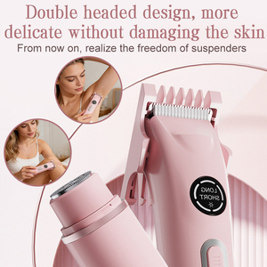 Épilateur électrique 4-en-1 pour femmes et hommes, rasoir double tête, tondeuse pour le <span class=keywords><strong>nez</strong></span>, le bikini, les sourcils, le visage, les jambes et les aisselles - Product Image 3