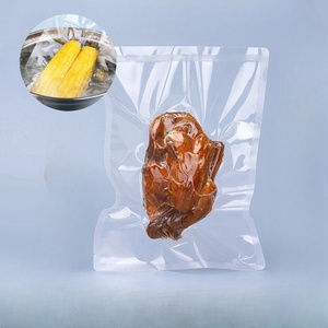 Saco plástico laminado transparente, saco tubular a vácuo Coex, saco a vácuo para resfriamento rápido e embalagem de frutos do mar congelados. - Product Image 2