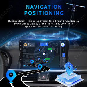 T100 2 + 32GB 2 DIN Android 14 màn hình cảm ứng phổ xe đa phương tiện đài phát thanh với GPS navigation Carplay DVD Player - Product Image 6