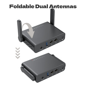 WiFi6สำนักงานขั้นสูง AX3000เราเตอร์ขนาดเล็กแบบพกพาโซลูชันเครือข่ายกิกะบิตแบบแบนด์คู่สำหรับการเข้าถึงอินเทอร์เน็ตในร่มที่รวดเร็ว - Product Image 3