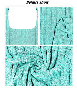 Abito Lungo a Righe Casual da <span class=keywords><strong>Donna</strong></span>, Leggero ed Elegante per l'Estate, Vestito Maxi Comodo per Uso Quotidiano, Maglione per Signore - Product Image 6