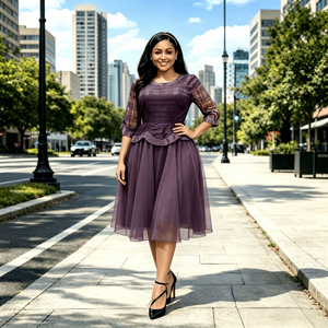 Peplum Dresses for Plus Size Women - Elegant & Stylish