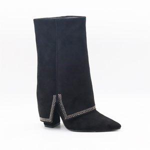 <span class=keywords><strong>Stivali</strong></span> alti <span class=keywords><strong>al</strong></span> <span class=keywords><strong>ginocchio</strong></span> da donna senza tempo alla moda classica per scarpe basse da donna <span class=keywords><strong>al</strong></span> <span class=keywords><strong>ginocchio</strong></span> - Product Image 2
