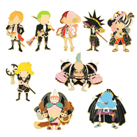 Offre Spéciale – Lot Mixte de Badges Métalliques Classiques de Films et Dessins Animés pour Souvenirs – Épingles de Revers en Émail Souple Anime