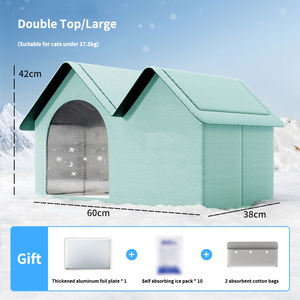 Netter Schwanz Haustier Kühlung Klimaanlage Haus Sommer Kühlung Katzen bett Geschlossenes Haustier Schlaf nest - Product Image 4