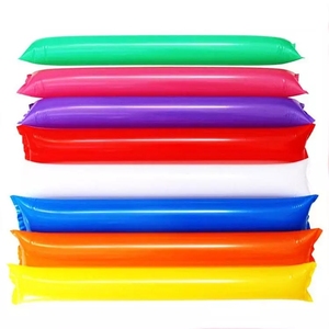 Ventiladores promocionales Thundersticks Biodegradable Cheering Clap Sticks Eco Friendly Pe Inflatable Stick - Product Image 1
