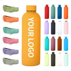 Stainless Steel Double Wall Insulated Water Bottle Portable Reusable <b>Travel</b> Tumbler for Promotional Business <b>Gifts</b> - Product Image 3