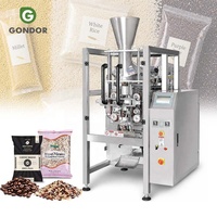 Machine d'emballage pour café en grains, sucre, noix, granulés, graines de tournesol, pop-corn, capacité de 1 kg à 5 kg pour le sucre