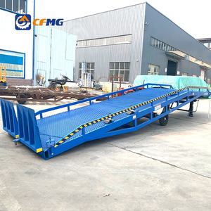 सीएफएमजी 6टी 8टी 10टी 12टी 15टी फोर्कलिफ्ट रैंप हाइड्रोलिक स्टील मोबाइल यार्ड ट्रक रैंप डॉक लेवलर रैंप लोडिंग लिफ्ट प्लेटफार्म - Product Image 6