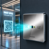 Lecteur de cartes NFC 13,56 MHz, lecteur de codes QR, Wiegand RS485 USB TTL en option, scanner de codes-barres 1D 2D, contrôle d'accès