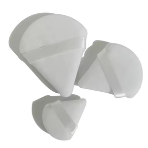 Ultra morbido cristallo polvere di velluto nuovo doppio strumento <span class=keywords><strong>per</strong></span> il trucco <span class=keywords><strong>cuscino</strong></span> d'aria triangolo floccaggio soffio <span class=keywords><strong>spugna</strong></span> di cotone <span class=keywords><strong>per</strong></span> cosmetici sciolti - Product Image 2