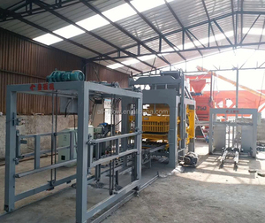 qt 8-15 Automatic Molding <strong>Plant</strong> <strong>Concrete</strong> Cement <strong>Block</strong> Making Machine in Oman - Product Image 3