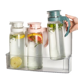 Tea Fruit Infusion Pitcher With Tea Infuser Large Capacity Glass Jug For Party Household Use - Product Image 5