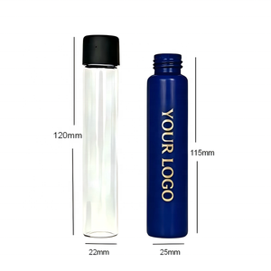 Tube en verre pré-roulé de 98 mm, 116 mm, 120 mm, 100 mm, format <span class=keywords><strong>King</strong></span> Size, avec bouchon à vis de sécurité enfant et capuchon CR - Product Image 4