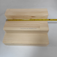 Présentoir de comptoir multicouche Organisateur à 3 niveaux en bois pour bijoux, épices, cupcakes, cosmétiques.