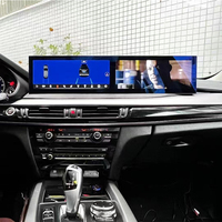 Accessoires d'affichage de performance pour tableau de bord LCD et console centrale modifiés pour l'intérieur de voiture, compatibles avec X6 2014