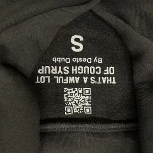 T-Shirt <span class=keywords><strong>Oversize</strong></span> di Alta Qualità a Maniche Corte 100% Cotone <span class=keywords><strong>Abbigliamento</strong></span> <span class=keywords><strong>Uomo</strong></span> 'THAT'S a AWFUL LOT of COUGH SYRUP' T-Shirt per <span class=keywords><strong>Uomo</strong></span> - Product Image 6