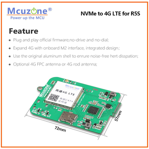 NVMe a 4G LTE para NanoPi R5S, sin necesidad de controladores, compatible con FriendlyWRT, Ubuntu, NL668-AM, NL668-EU - Product Image 3